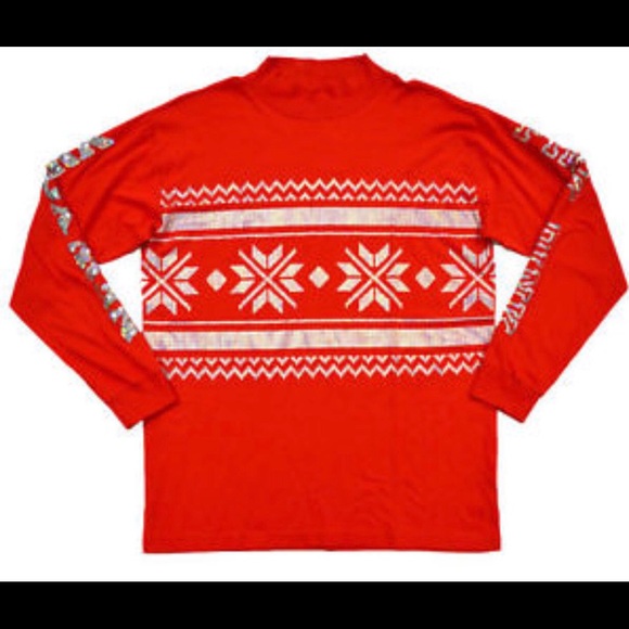 Pink VS bling 💎 long sleeve shirt - Picture 1 of 6